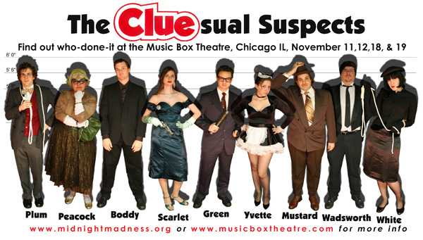 Clue / Usual Suspects Promo